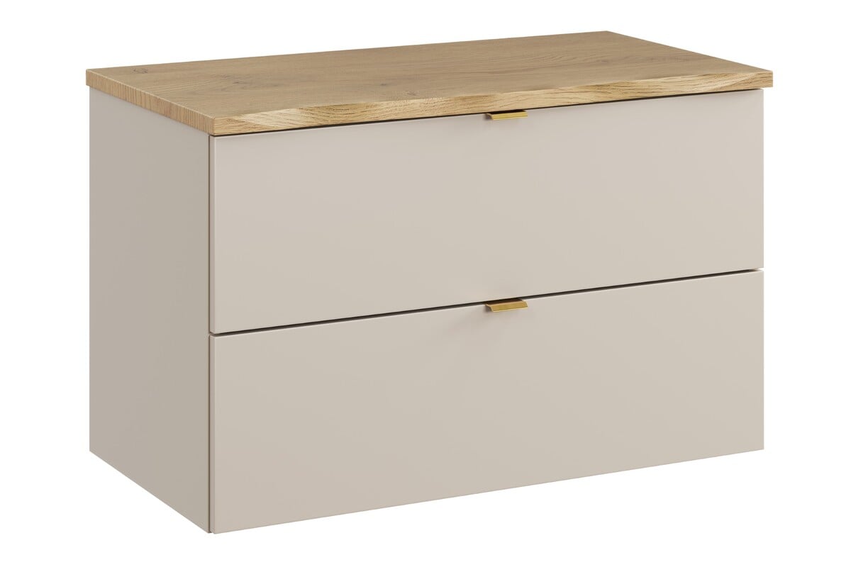Set dulap Comad Dalia Cashmere DALIA CASHMERE 82-80-46-2S, blat Comad Nature Cremona NATURE CREMONA 89-80-46 M