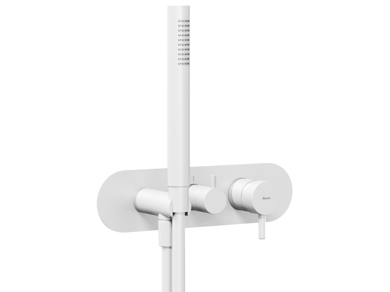 Ravak Espirit baterie cadă-duș ascuns alb X070245