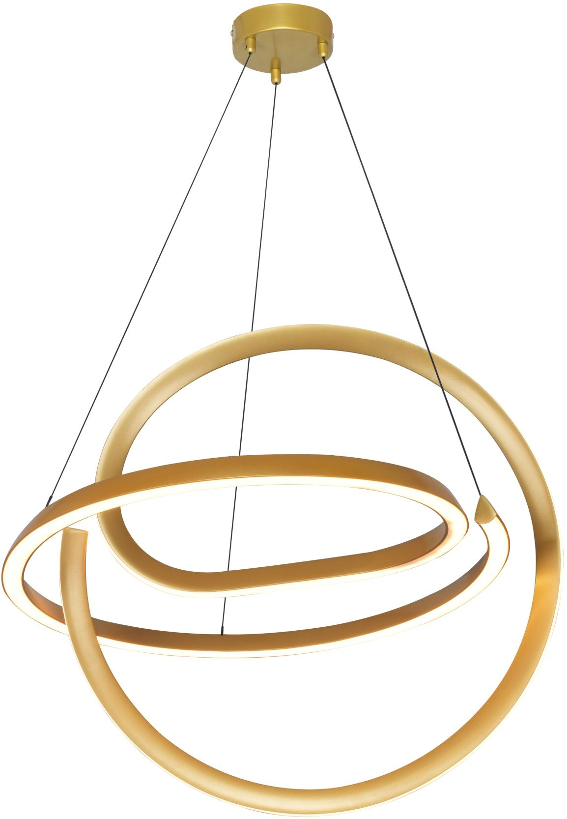 Zuma Line Velenne lampă suspendată 1x40 W auriu 003064-034714