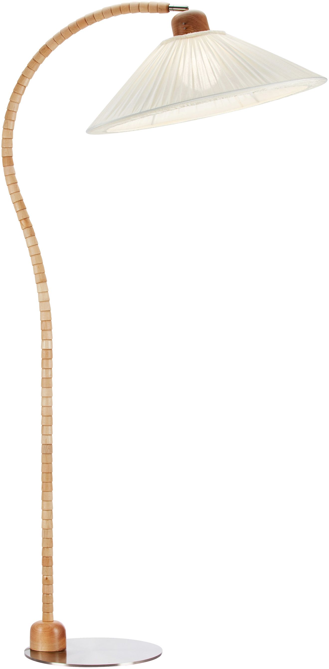 Markslöjd Esset lampă de podea 1x40 W alb-lemn 109189