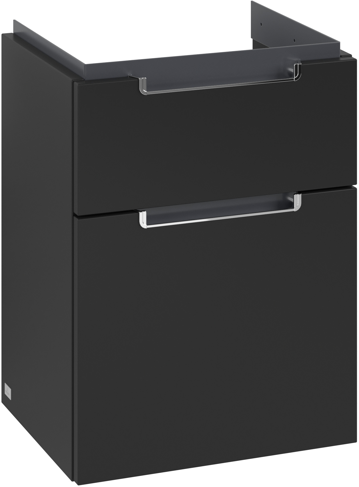Villeroy & Boch Subway 2.0 dulap 44x35.2x59 cm sub chiuveta pe perete negru A90610VL