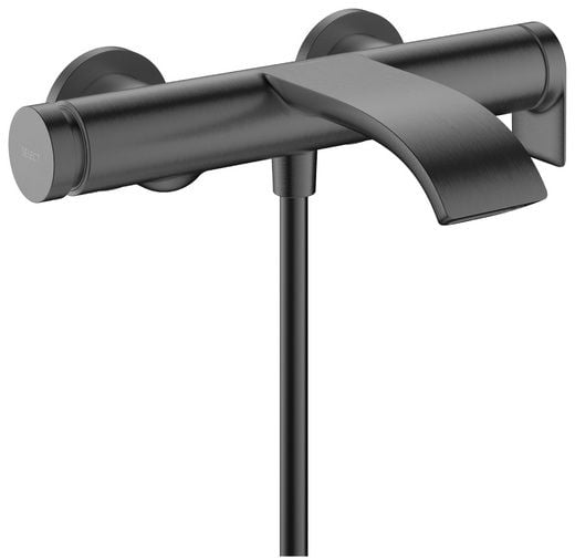 Hansgrohe Vivenis baterie cadă-duș perete negru 75420340