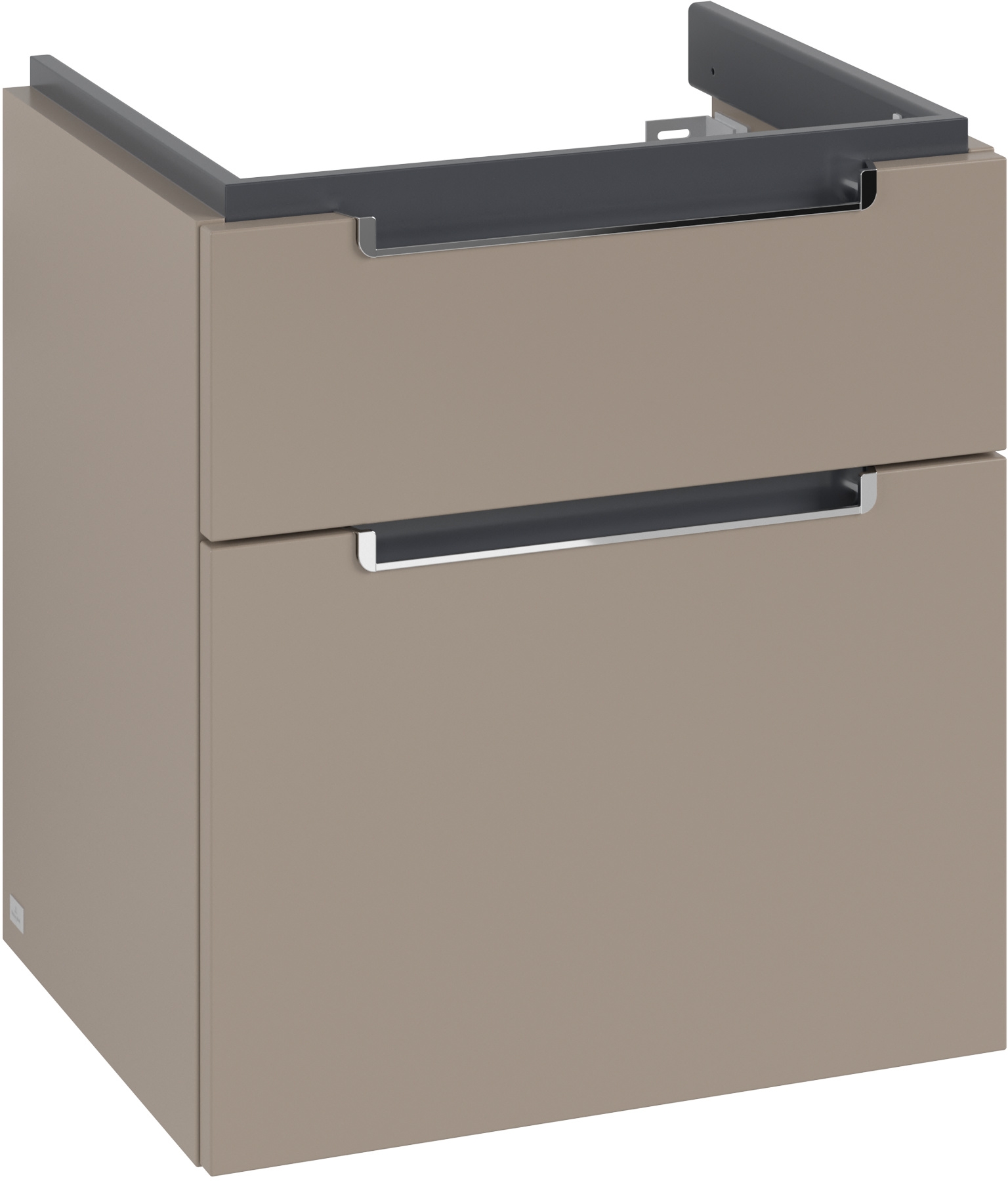 Villeroy & Boch Subway 2.0 dulap 53.7x42.3x59 cm sub chiuveta pe perete gri A90810VM