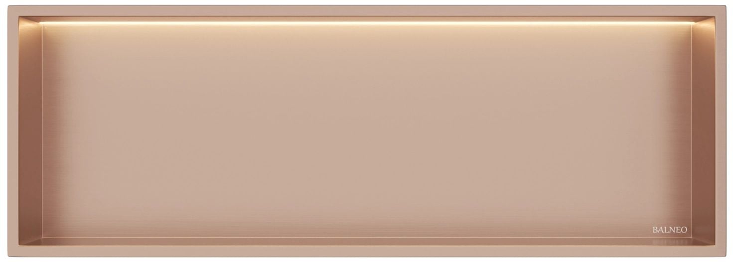 Balneo Wall Box raft de nișă 90 cm cupru B0101040109-3