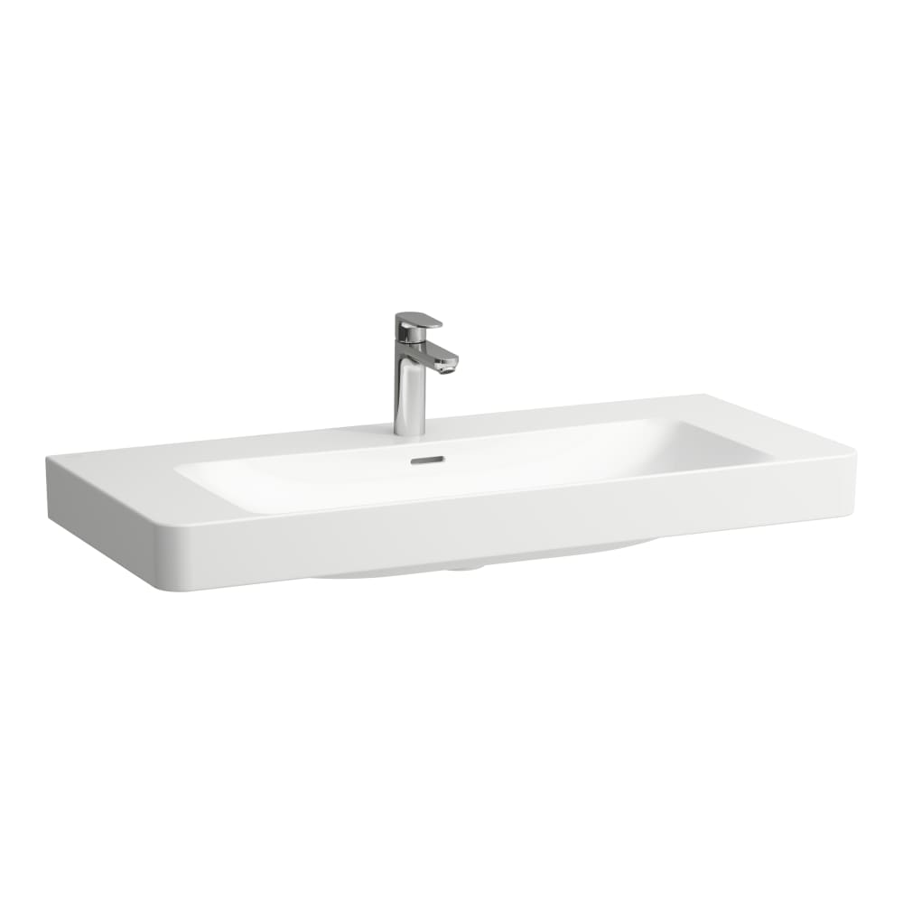 Laufen Pro X lavoar 105x46.5 cm dreptunghiular clasică-mobilier alb luciu H8108690001091