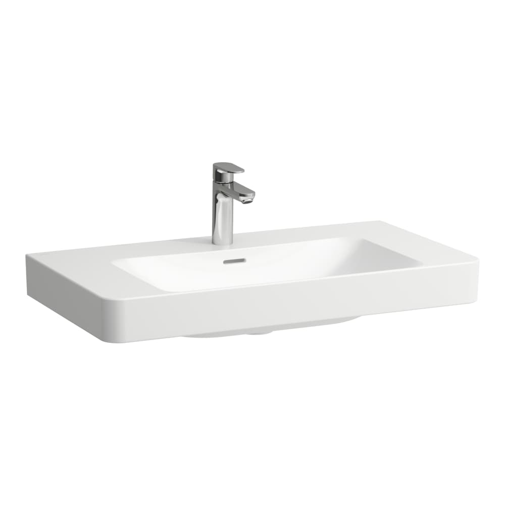 Laufen Pro X lavoar 85x46.5 cm dreptunghiular clasică-mobilier alb luciu H816867A001041