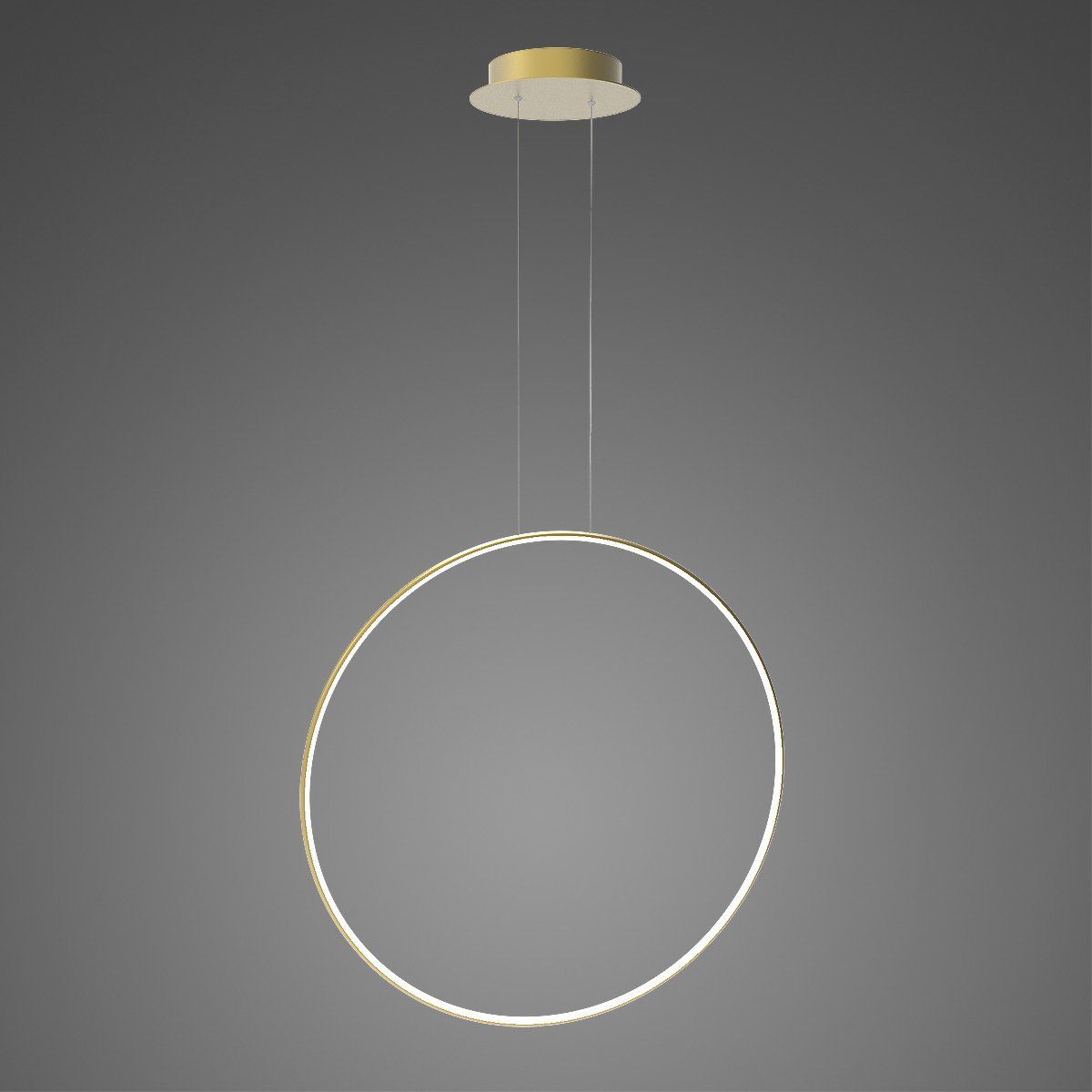 Altavola Design Ledowe Okręgi lampă suspendată 1x30 W auriu LA073/X_80_in_4k_gold_dimm