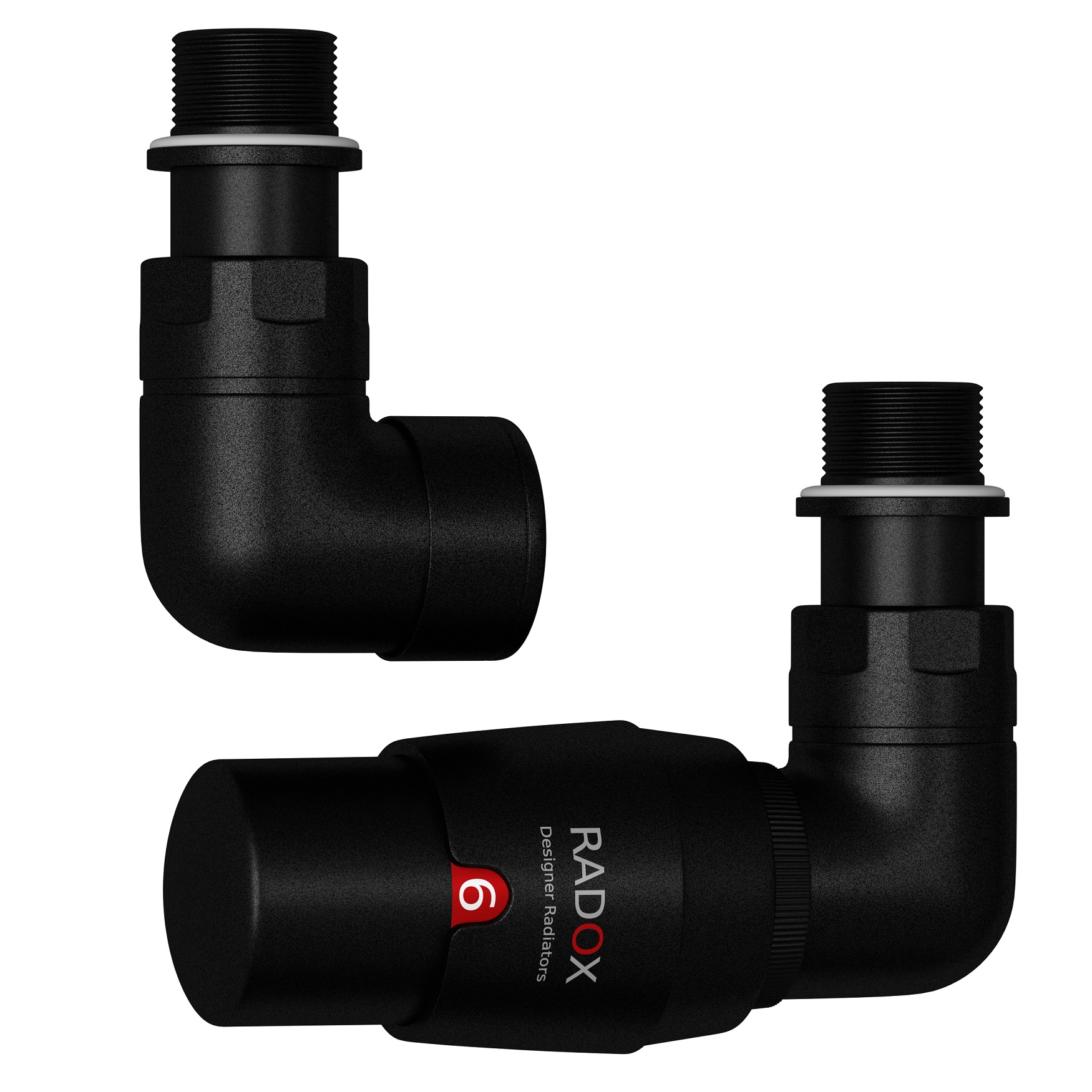 Radox RX2T supapă termostatică negru VT-RX-2T.002T.OS.L