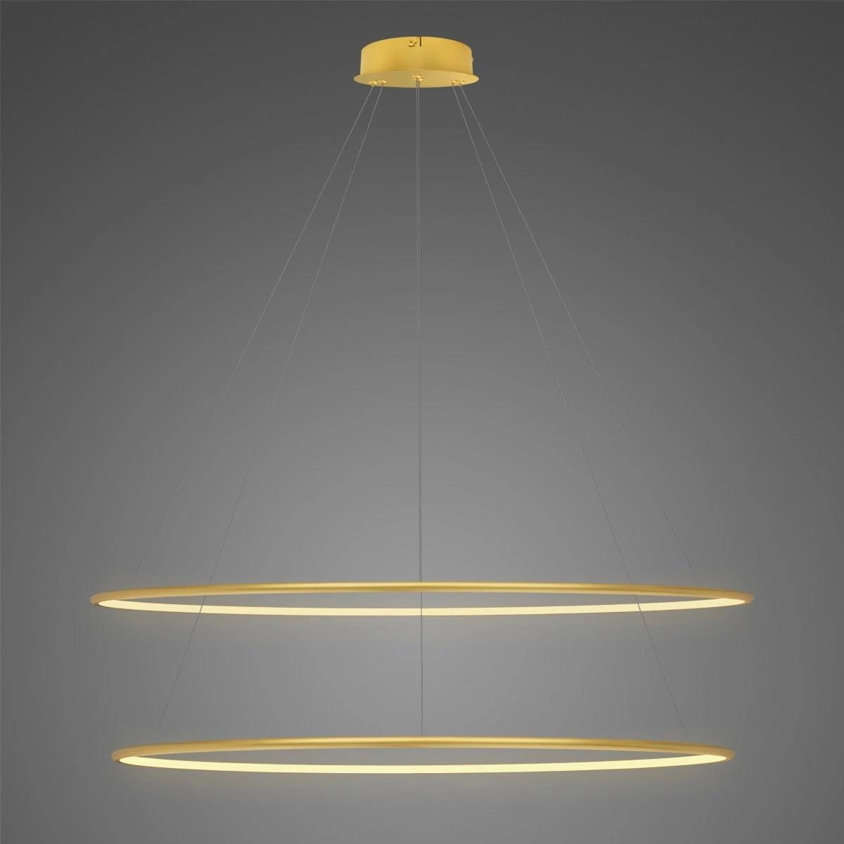 Altavola Design Ledowe Okręgi lampă suspendată 2x W auriu LA074/P_120_in_3k_gold_Dali