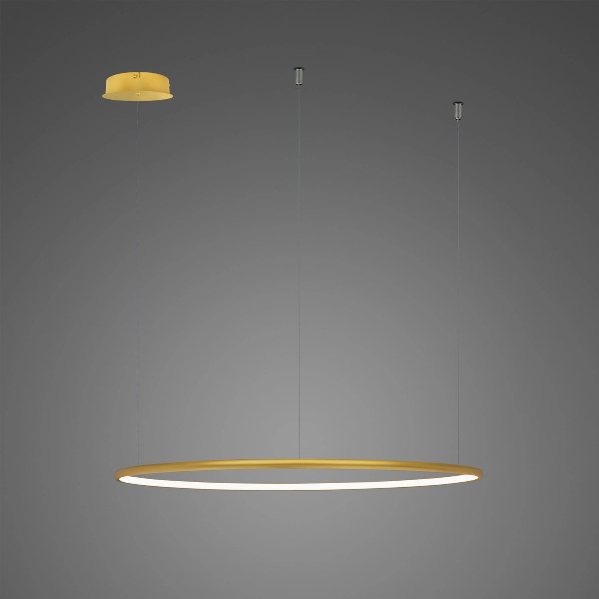 Altavola Design Ledowe Okręgi lampă suspendată 1x30 W auriu LA073/CO_80_in_3k_gold_dimm