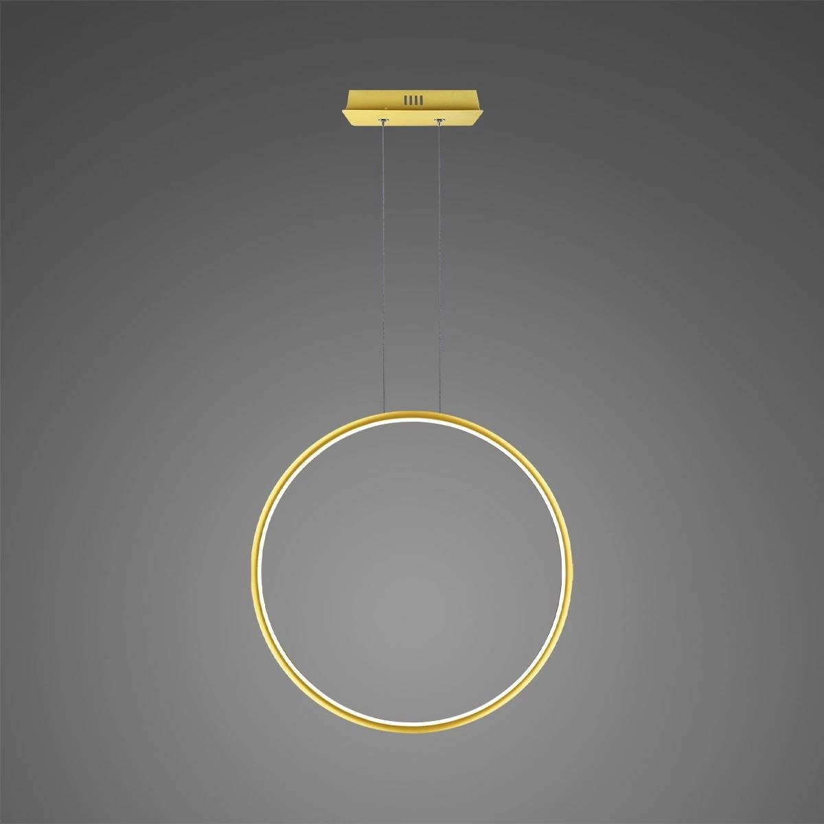 Altavola Design Ledowe Okręgi lampă suspendată 1x23 W auriu LA073/X_60_in_4k_gold_dimm