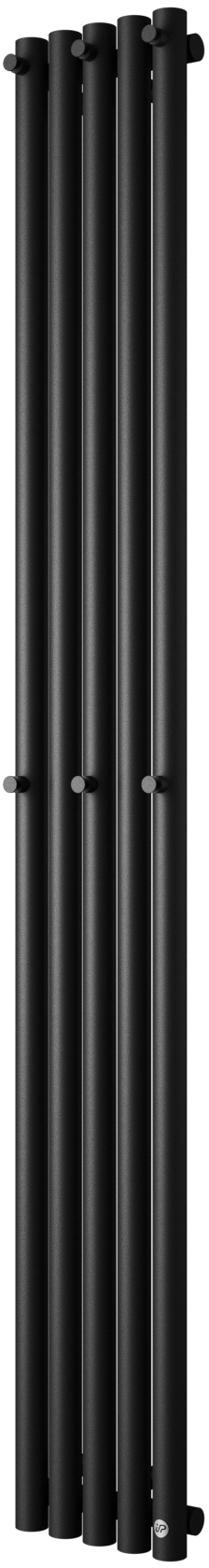 Instal Projekt Hengo calorifer de baie decorativ 120x9 cm negru HEN-120/02C31