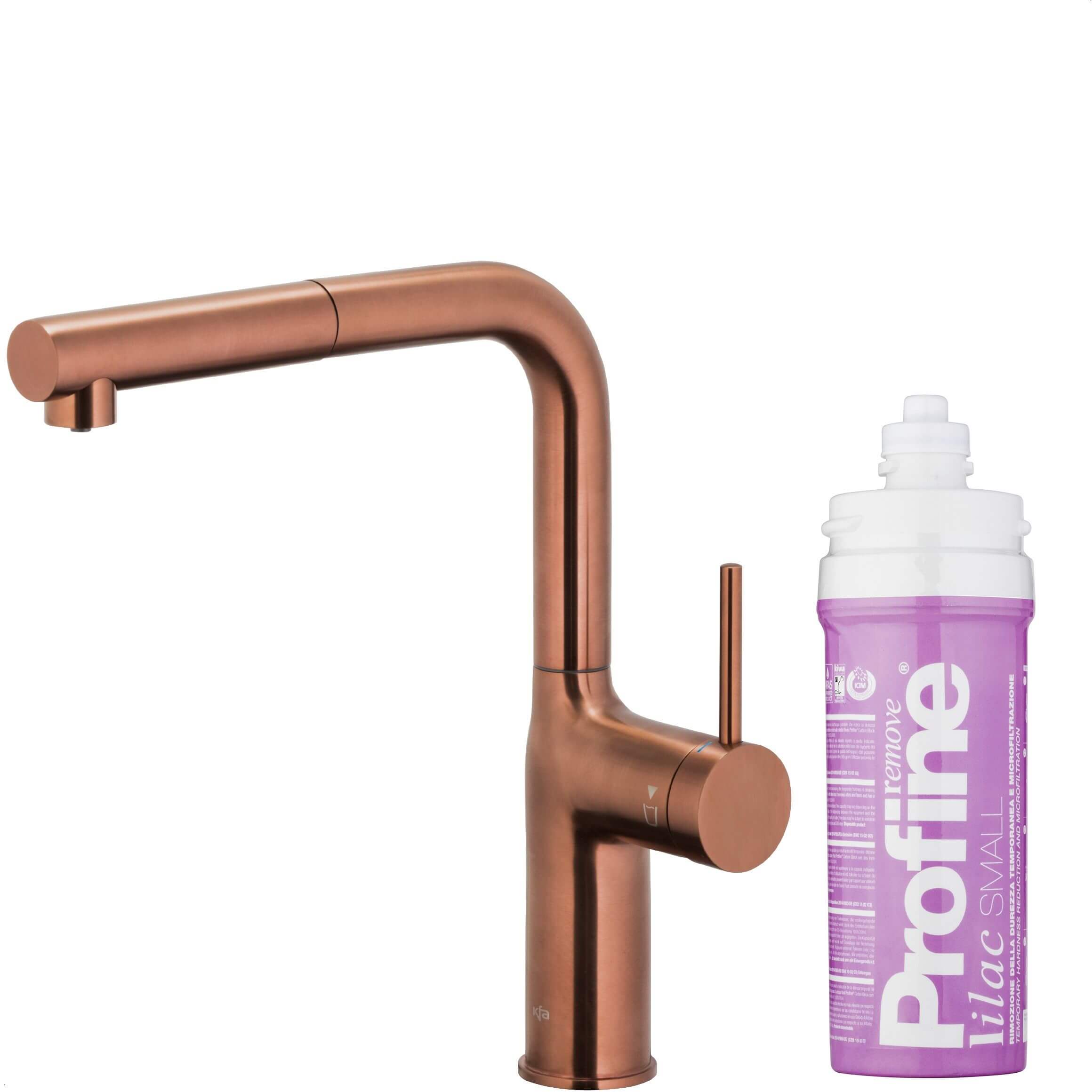KFA Armatura Duero Pure Move baterie de bucatarie cu filtru pe picior cupru 6623-425-34