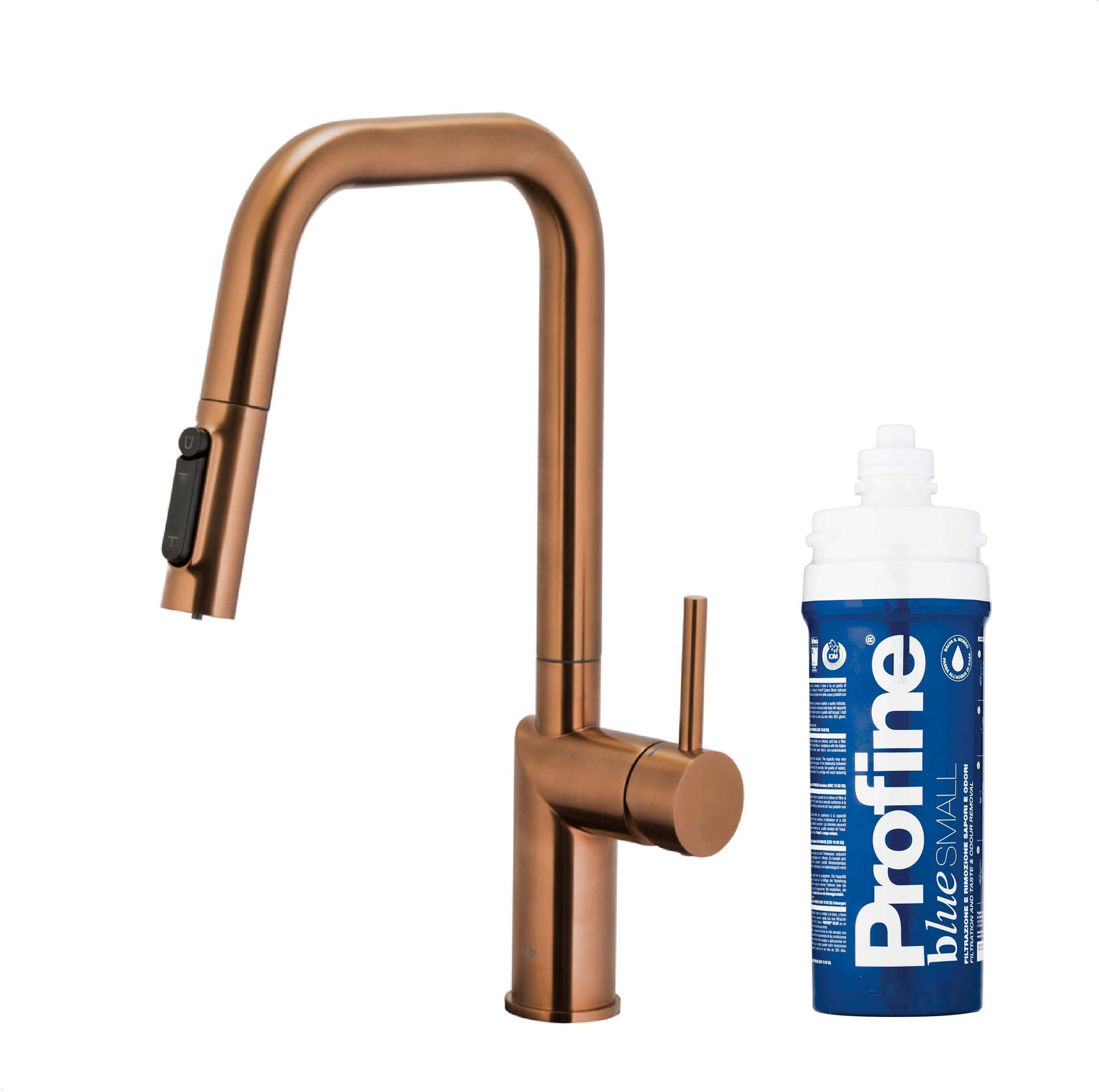 KFA Armatura Duero Pure Style baterie de bucatarie cu filtru pe picior cupru 6623-313-34