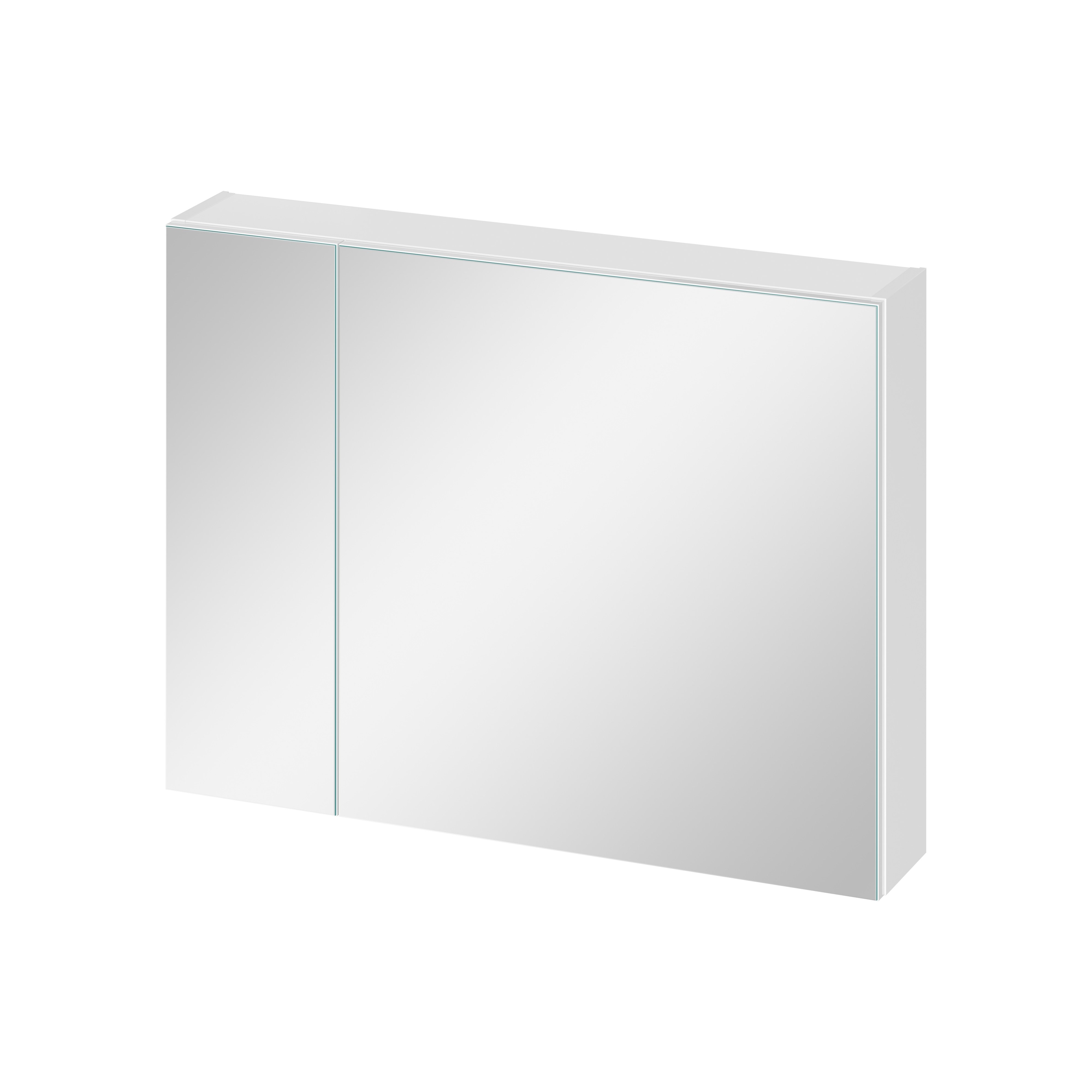 Cersanit Ovida dulap 79.4x14.1x59.2 cm cu oglinda alb S1058-008