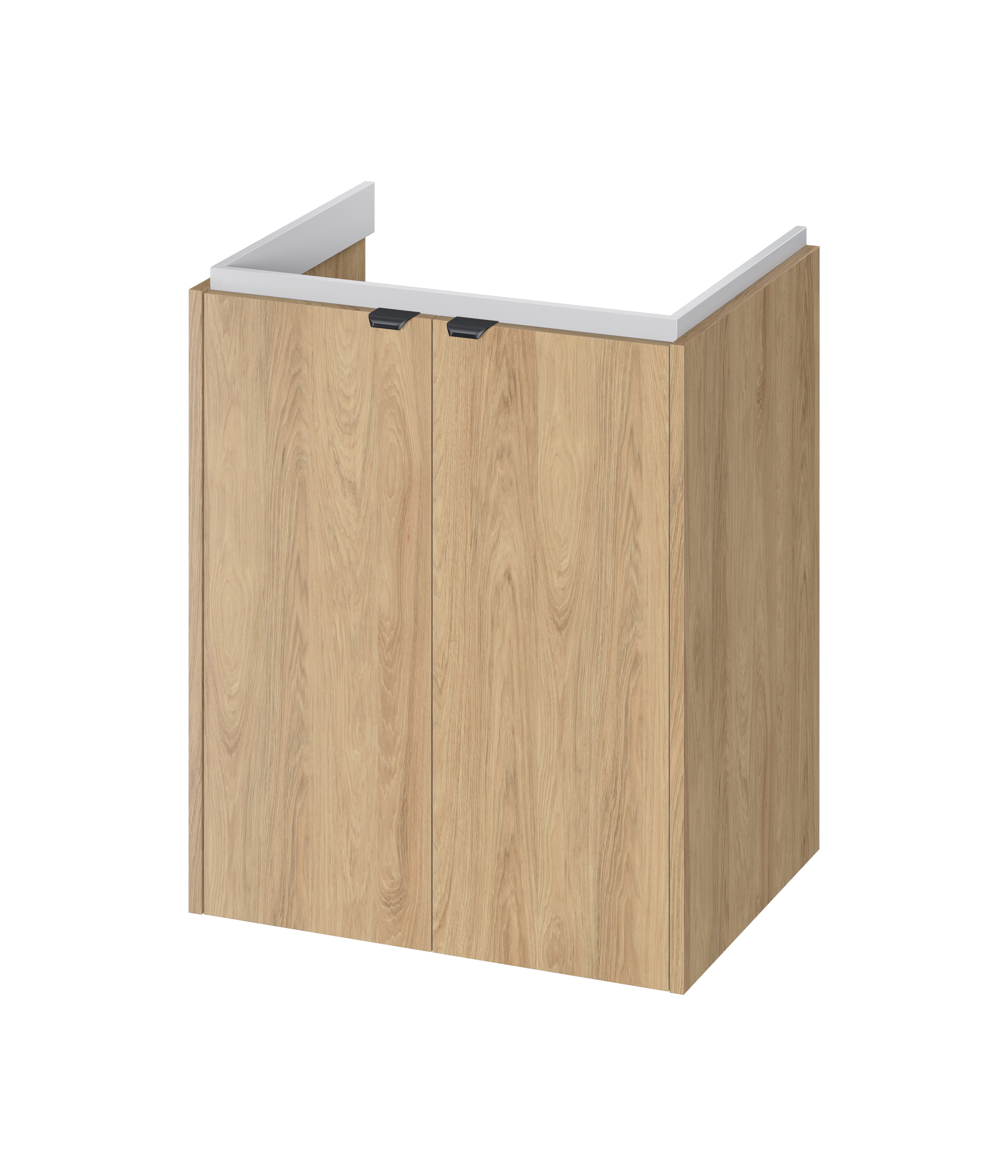 Cersanit Ovida dulap 59.4x45x70 cm sub chiuveta pe perete stejar S1058-010