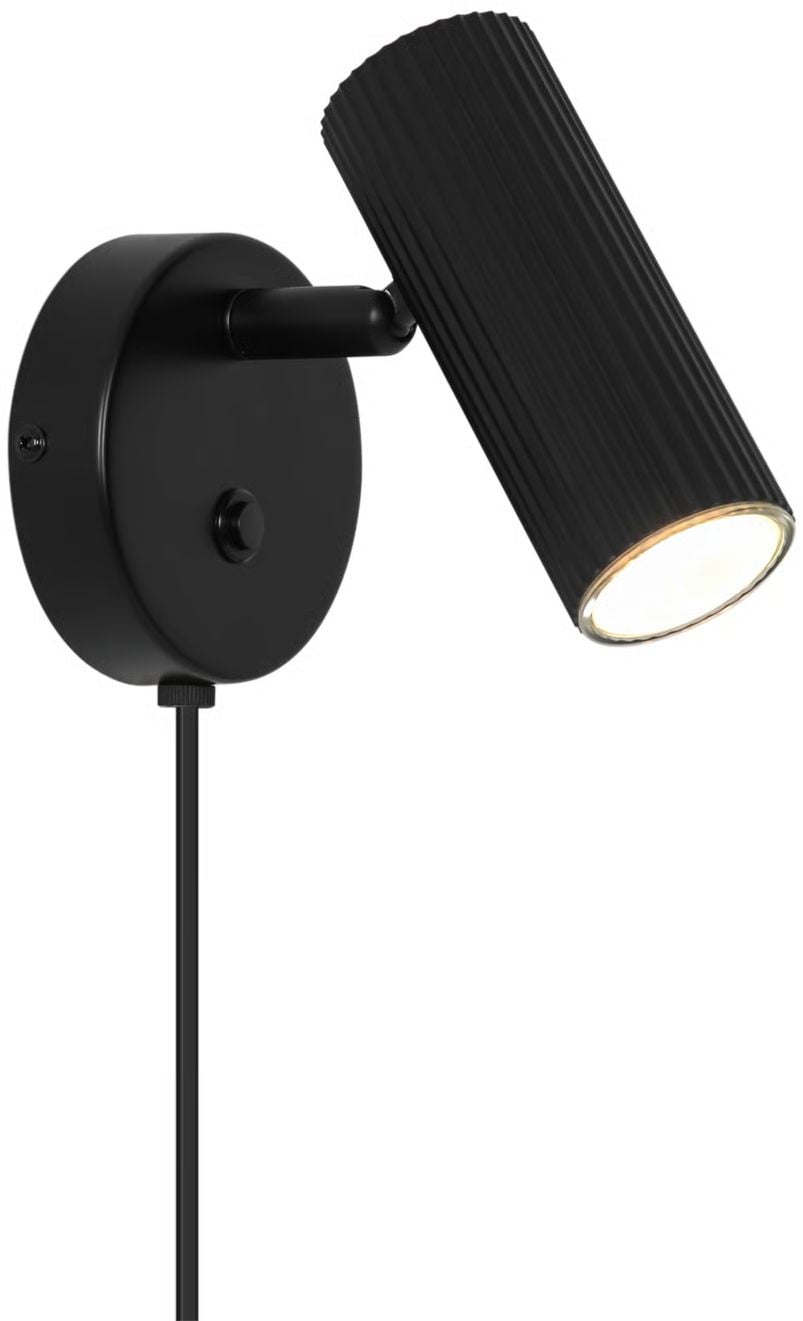 Nordlux Vico lampă de perete 1x5 W negru 2612591003