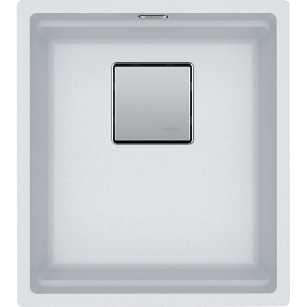 Franke Kanon chiuvetă din granit 46x41 cm alb 125.0749.645