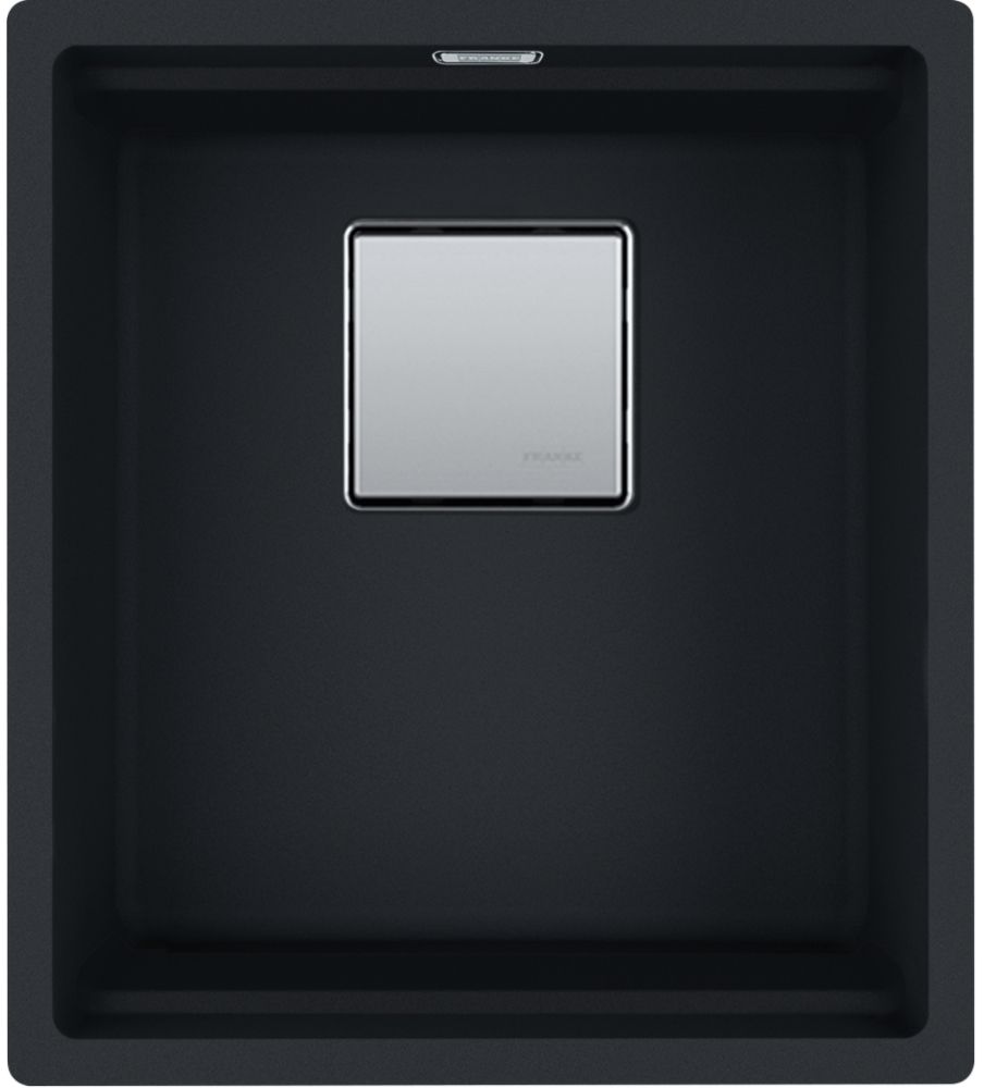 Franke Kanon chiuvetă din granit 46x41 cm negru 125.0749.651