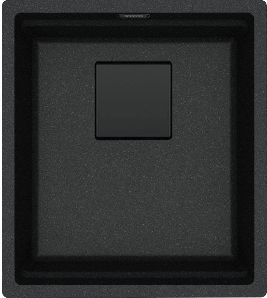Franke Kanon chiuvetă din granit 46x41 cm gri/grafit/onix 125.0749.654