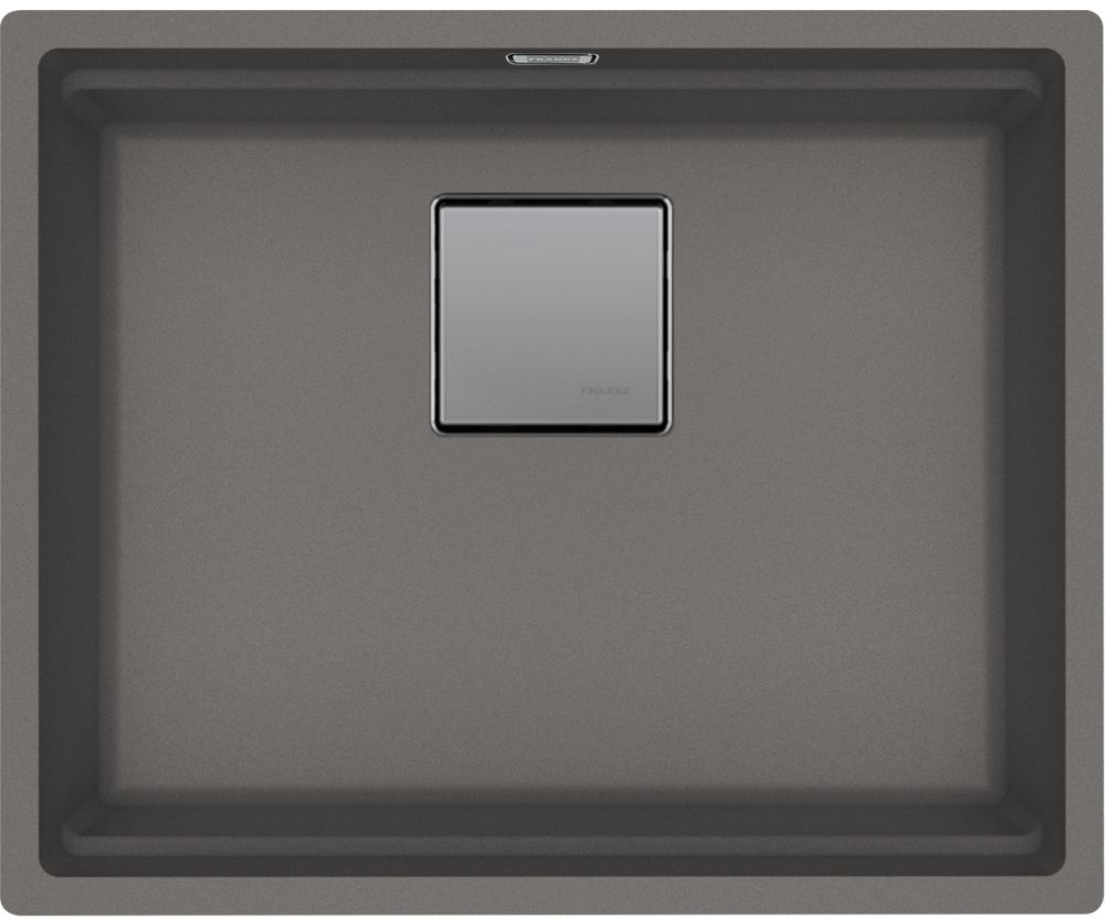 Franke Kanon chiuvetă din granit 56x46 cm gri/grafit/onix 125.0749.658