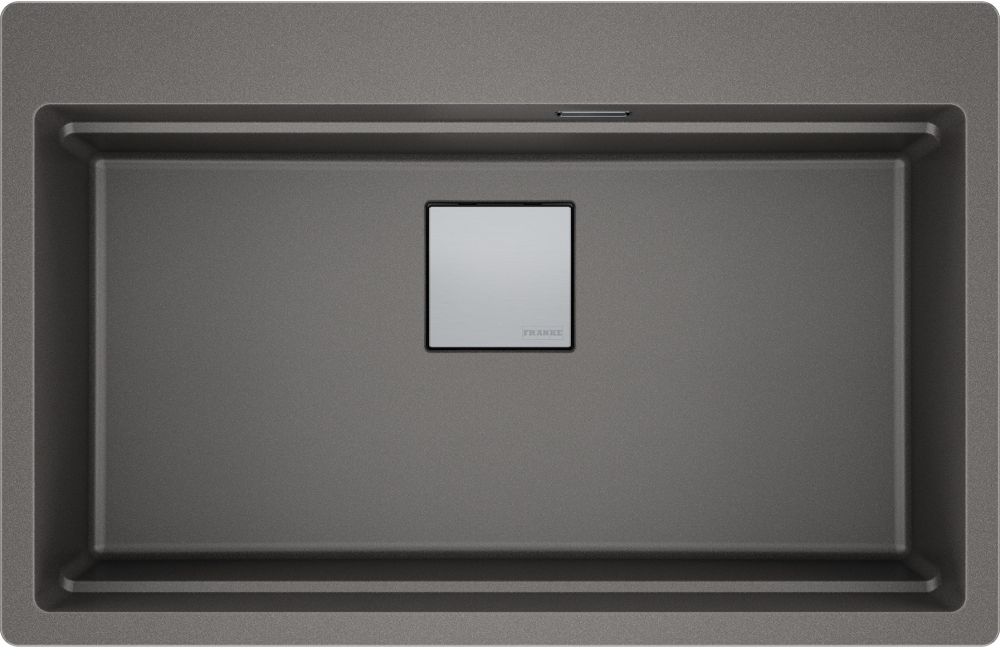 Franke Kanon chiuvetă din granit 79x51 cm gri/grafit/onix 114.0749.638