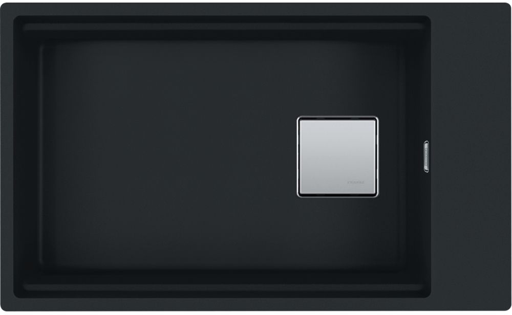 Franke Kanon chiuvetă din granit 76x46 cm negru 125.0749.671