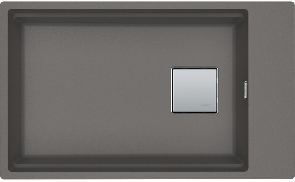 Franke Kanon chiuvetă din granit 76x46 cm gri/grafit/onix 125.0749.668
