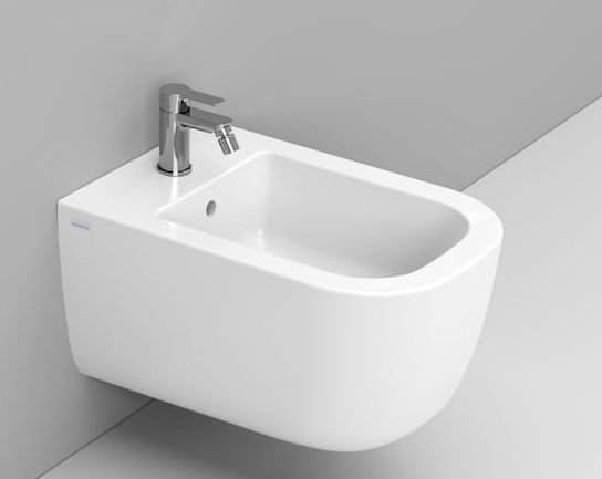 Ceramica Dolomite Mirto bideu agăţat alb D462601