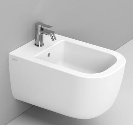 Ceramica Dolomite Mirto bideu agăţat alb D462641