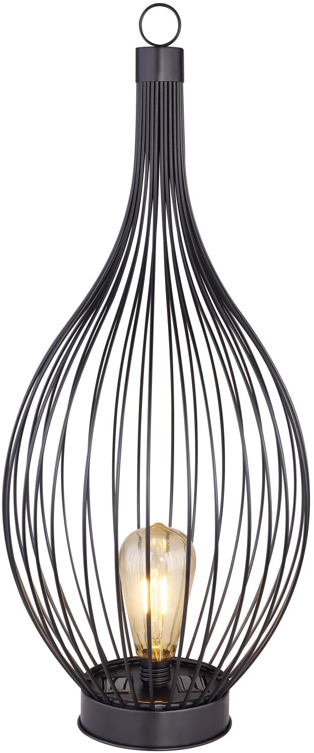 Globo Lighting Solar lampă solară de podea 1x0.06 W negru 33672