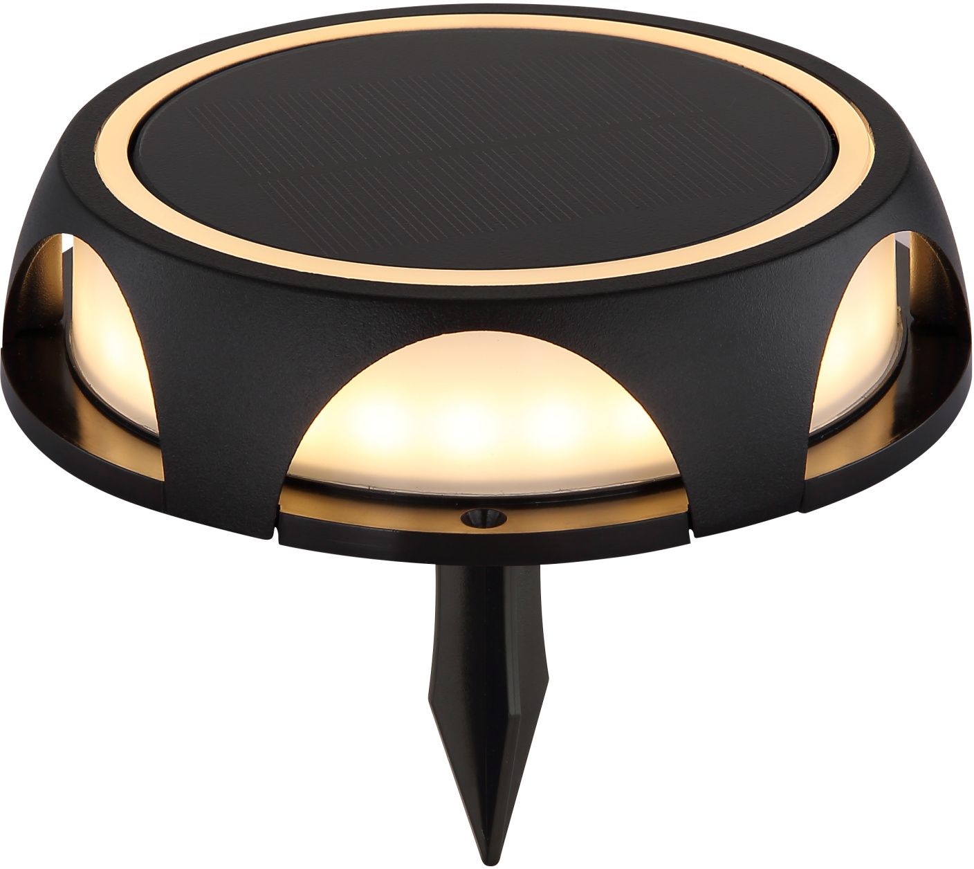 Globo Lighting Solar lampă solară de podea 1x1.2 W negru 36506