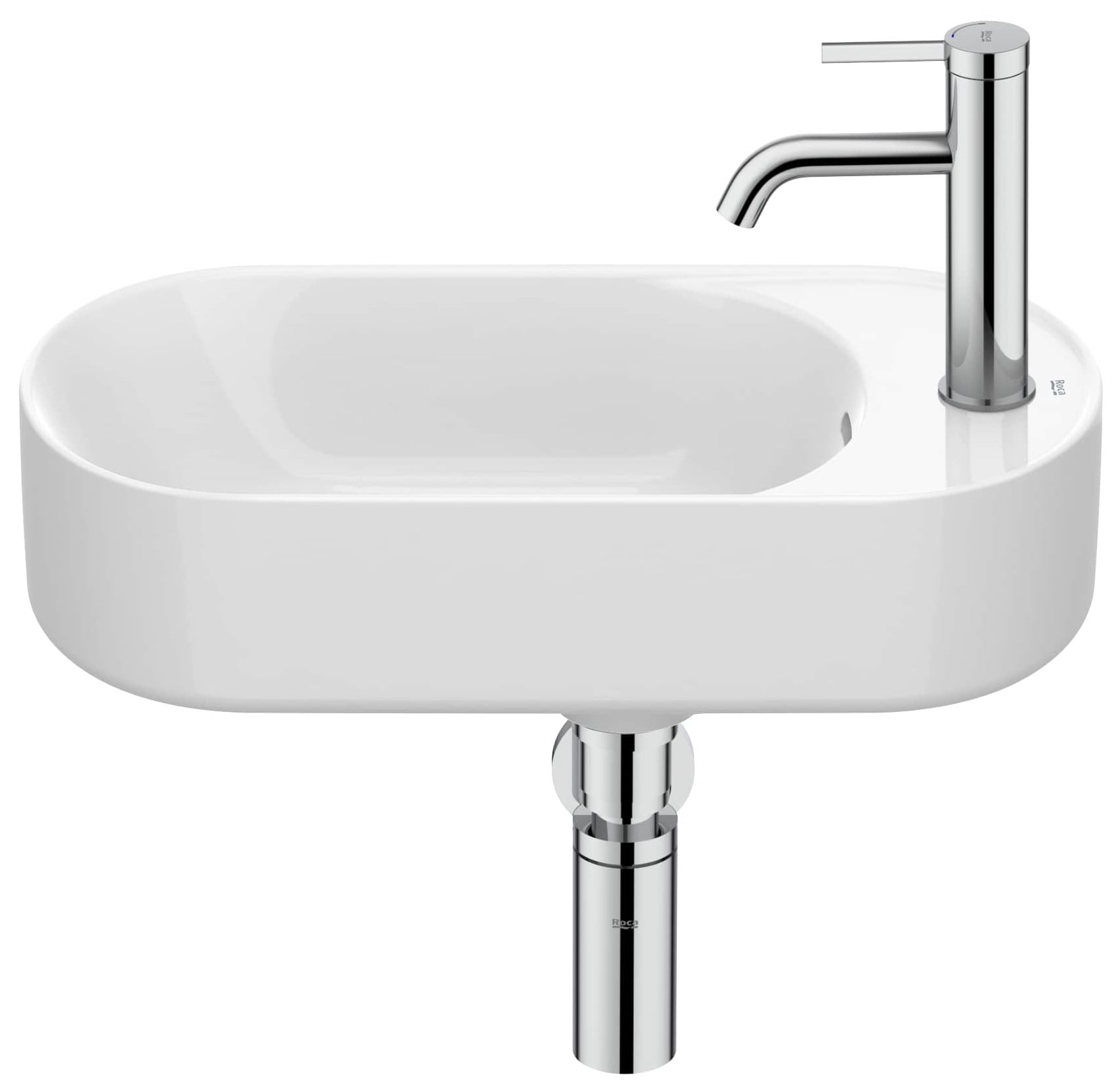 Roca Meridian lavoar 50x27.5 cm dreptunghiular clasică alb A327740000