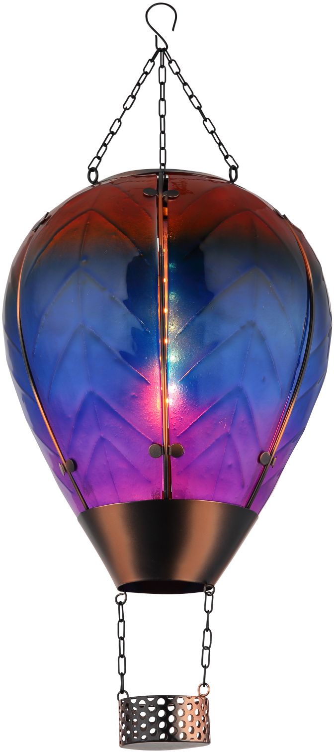 Globo Lighting Solar lampă solară suspendată x0.2 W violet-maro 36137