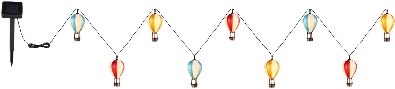 Globo Lighting Solar lampă solară suspendată x0.06 W multicolor 36139-9