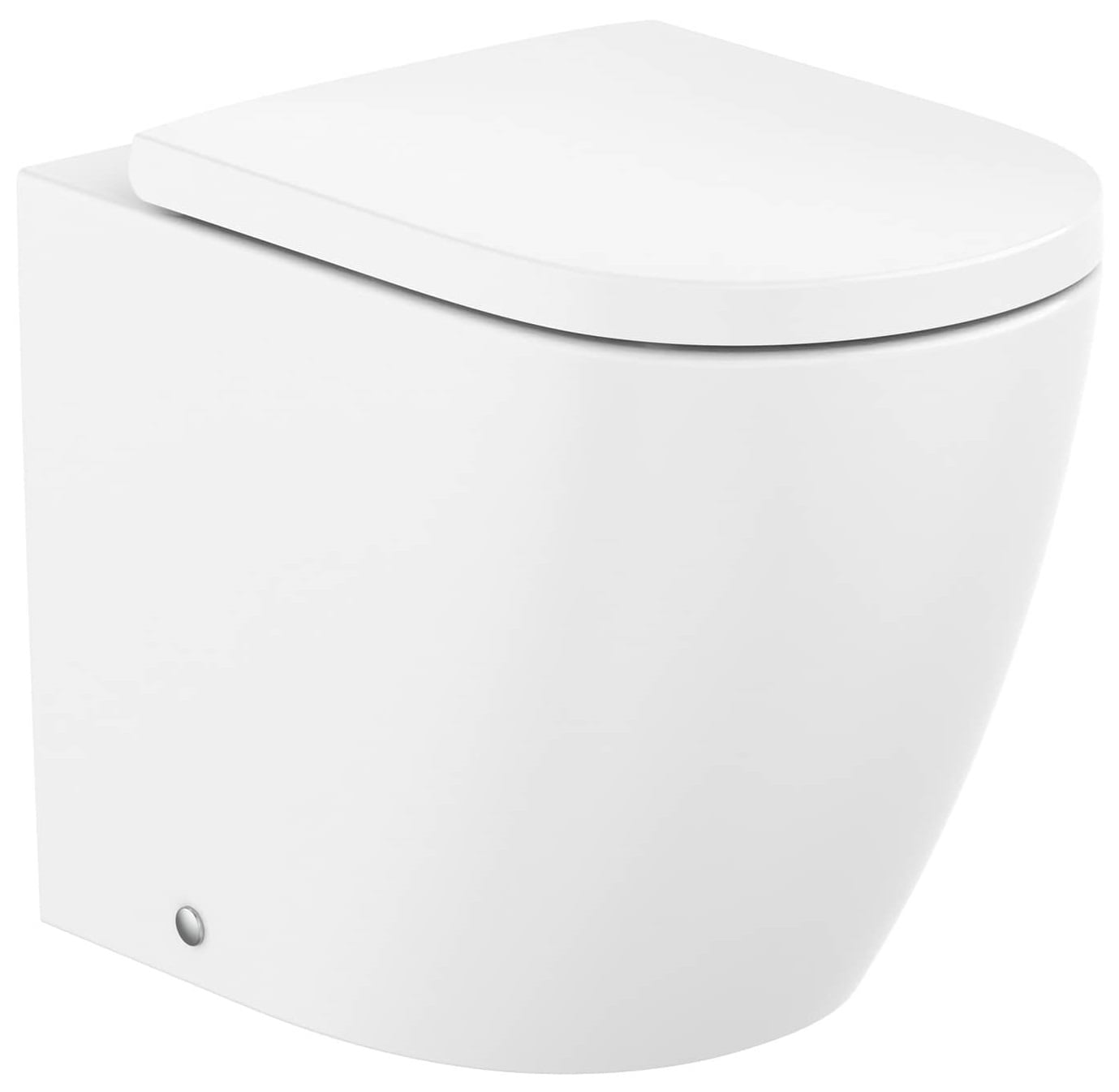 Roca Meridian vas wc stativă fără margine cu spălare turbionară alb lucios A347747S00