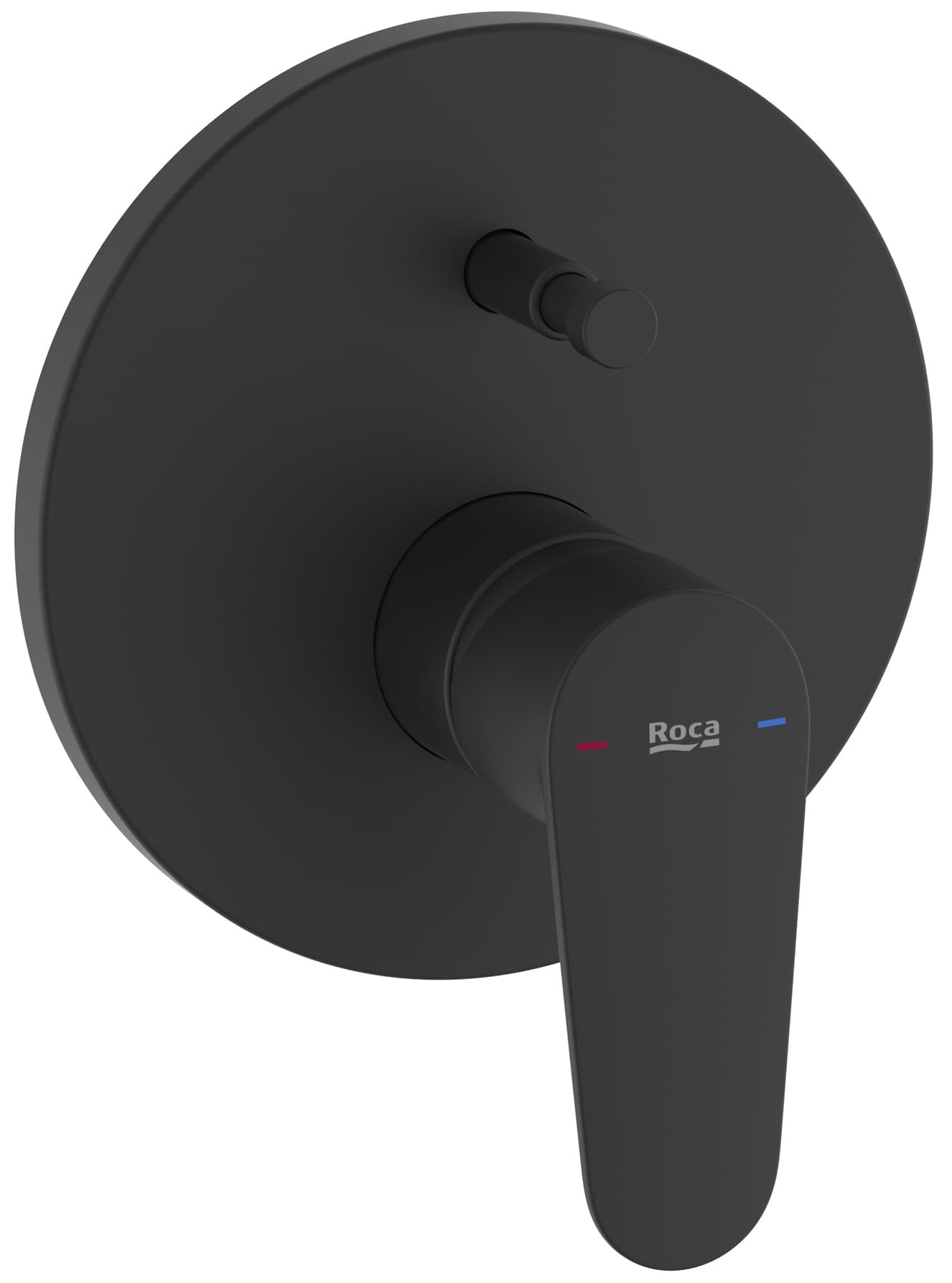 Roca Victoria Plus baterie cadă-duș ascuns negru A5A064FNB0