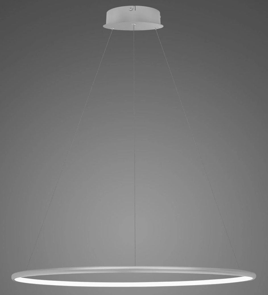 Altavola Design Led Shape lampă suspendată 1x30 W argint LA073/P_80_in_3k_silver_dimm