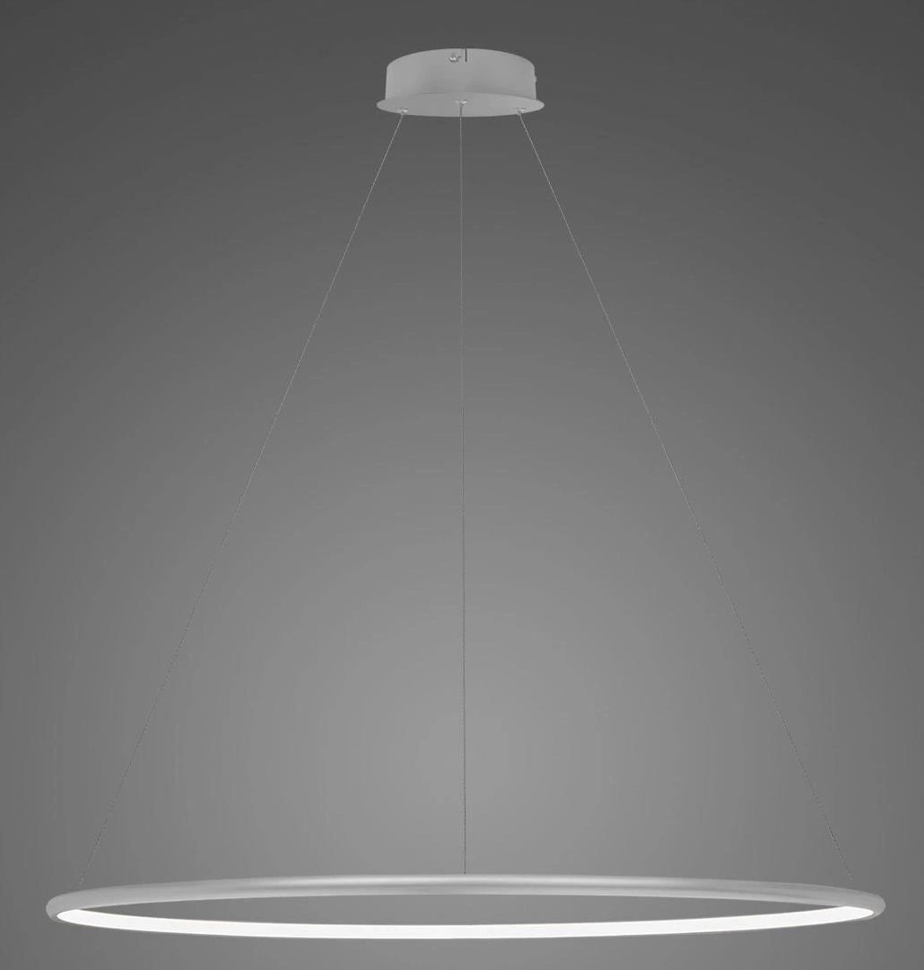 Altavola Design Led Shape lampă suspendată 1x38 W argint LA073/P_100_in_3k_silver_dimm