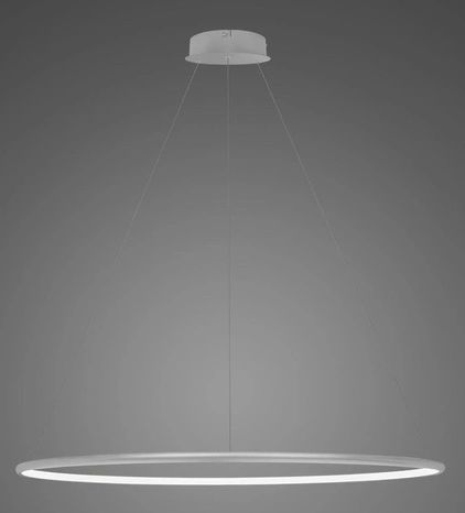 Altavola Design Led Shape lampă suspendată 1x38 W argint LA073/P_100_in_4k_silver_dimm
