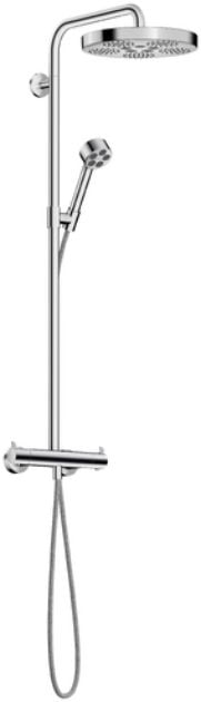 Axor One set de duș perete cu termostat cu duș de ploaie crom 48794000