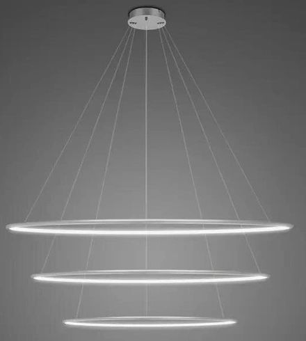 Altavola Design Led Shape lampă suspendată 1x113 W argint LA075/P_120_in_4k_silver