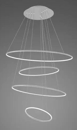 Altavola Design Led Shape lampă suspendată 1x106 W argint LA084/P_100_in_3k_silver_dimm