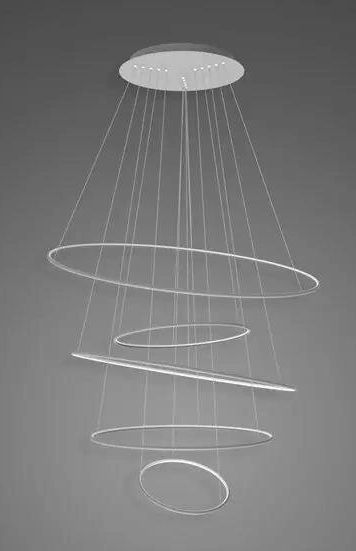 Altavola Design Led Shape lampă suspendată 1x151 W argint LA085/P_120_in_4k_silver