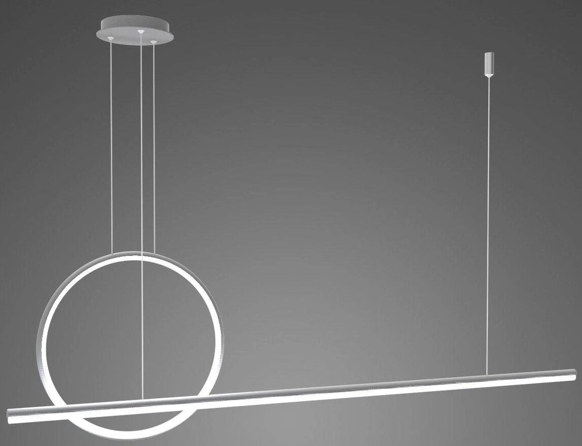 Altavola Design Led Shape lampă suspendată 1x23 W argint LA087/PX143_40_4k_silver