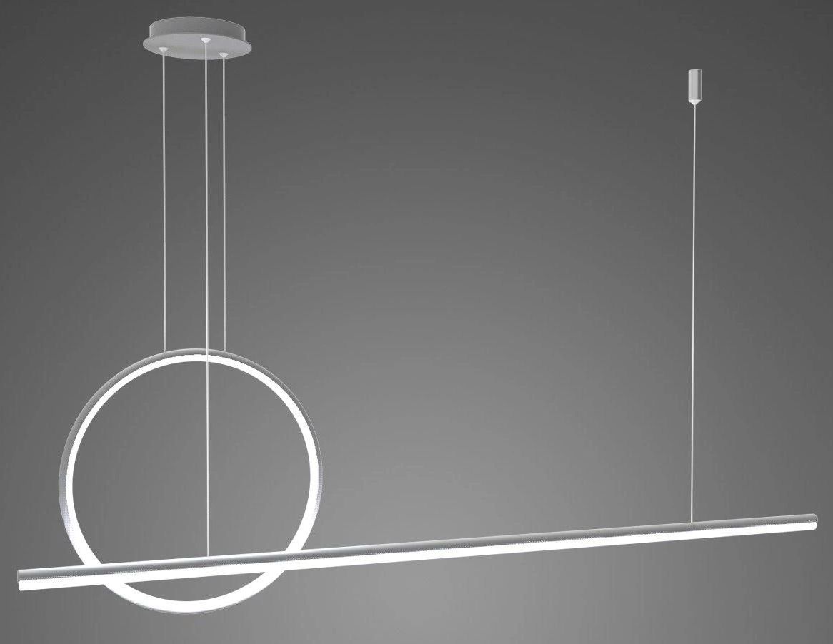 Altavola Design Led Shape lampă suspendată 1x23 W argint LA087/PX143_40_4k_silver_dimm