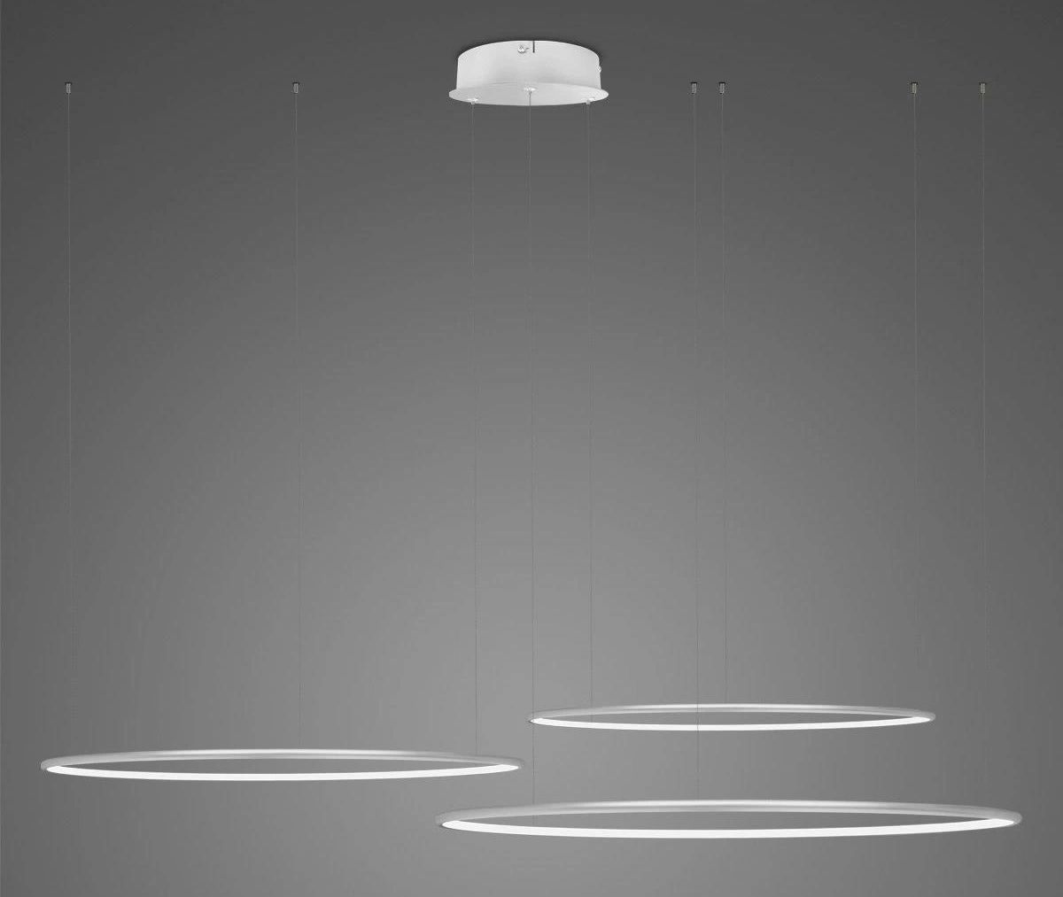 Altavola Design Led Shape lampă suspendată 1x68 W argint LA075/CO3_80_in_3k_silver_dimm