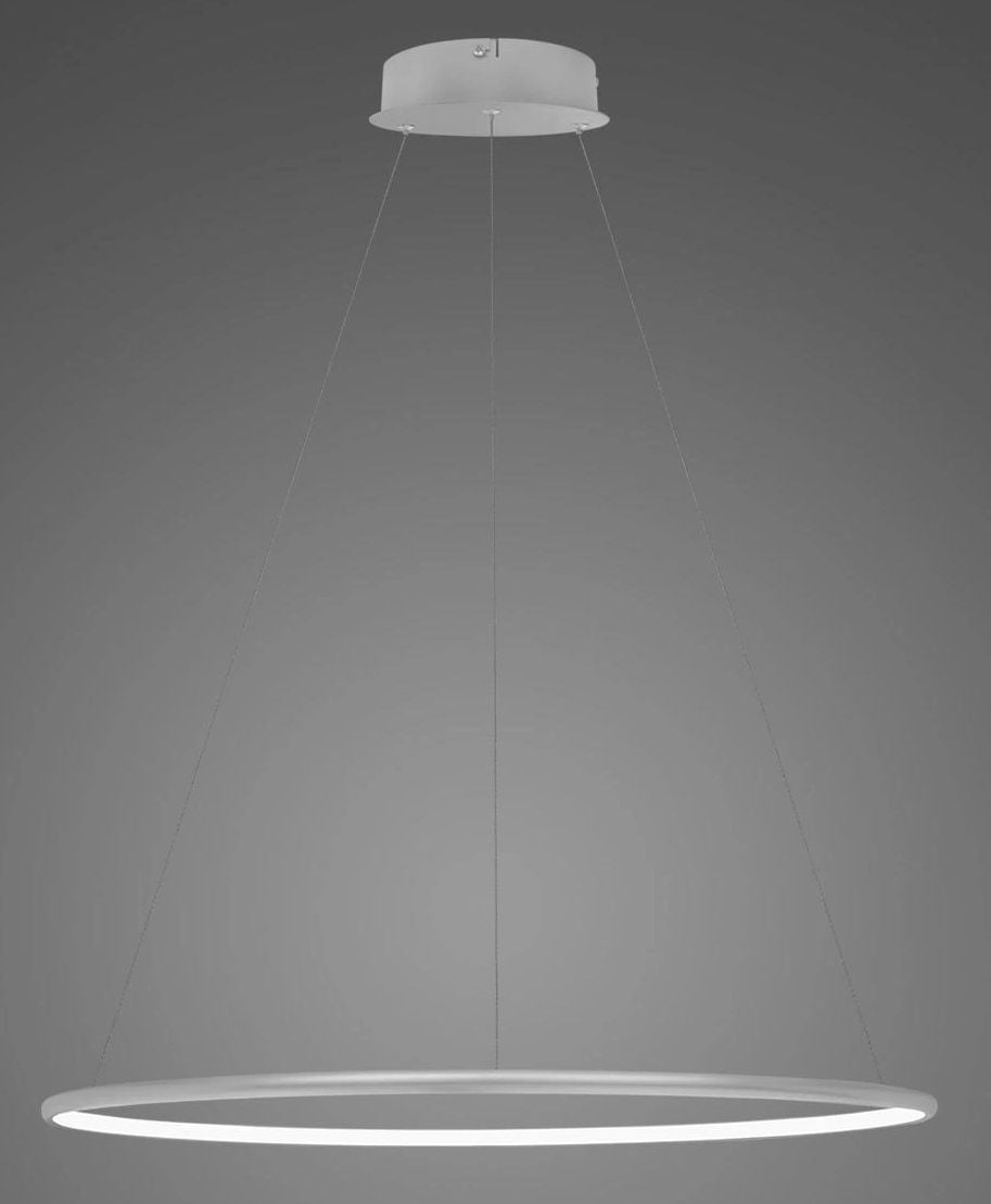 Altavola Design Led Shape lampă suspendată 1x23 W argint LA073/P_60_in_4k_silver