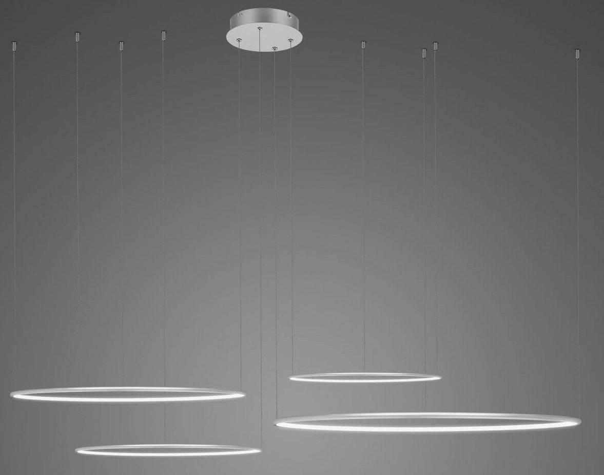 Altavola Design Led Shape lampă suspendată 1x106 W argint LA084/CO4_100_in_4k_silver