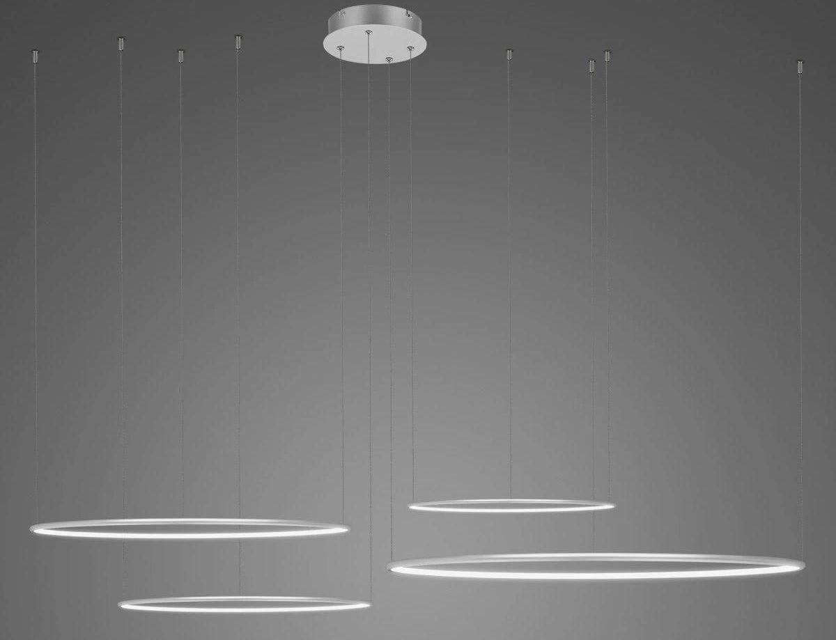 Altavola Design Led Shape lampă suspendată 1x106 W argint LA084/CO4_100_in_3k_silver